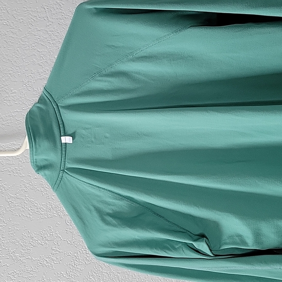 Nike Dri-Fit Element Teal Half Zip Jacket - Picture 6 of 10
